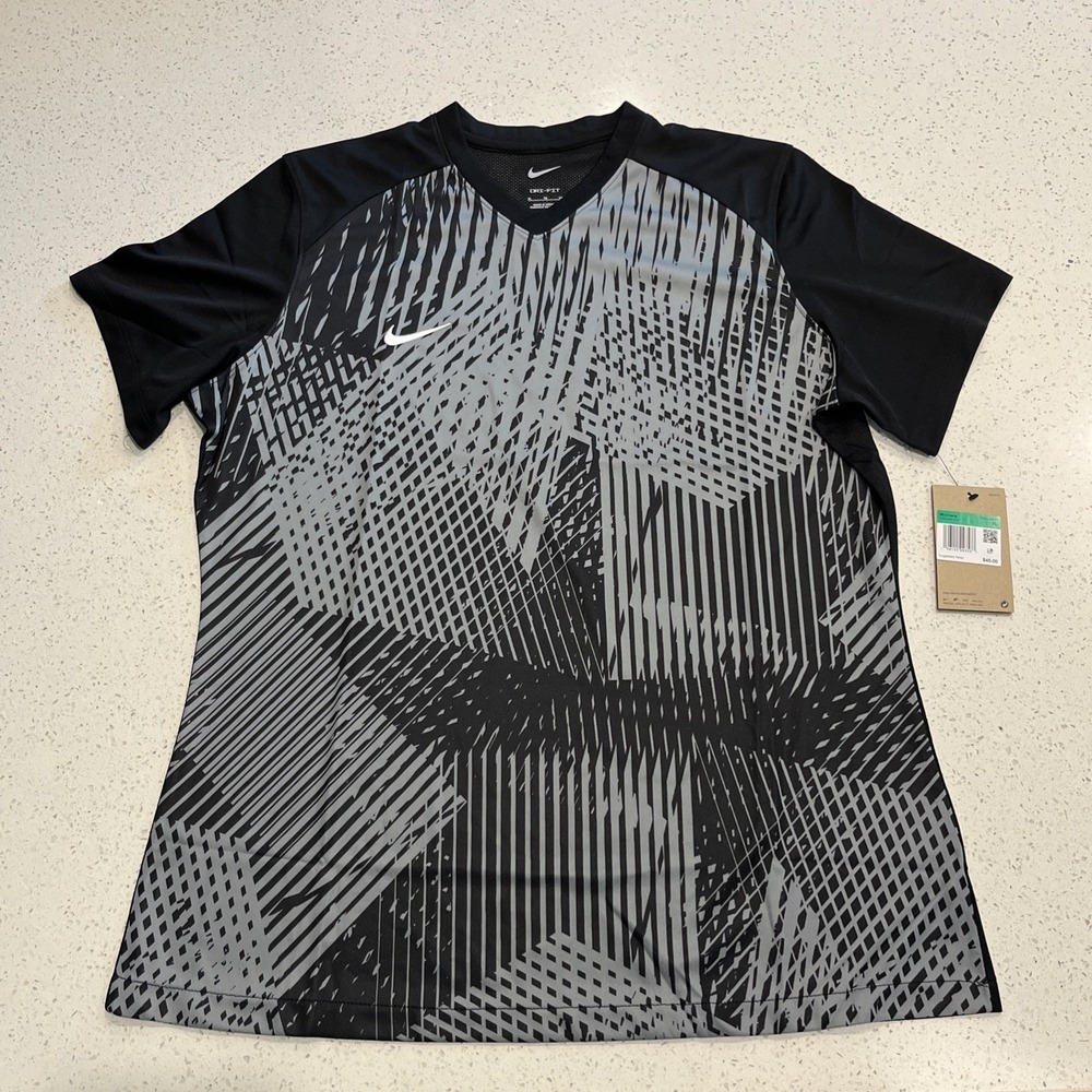 Nike Dri-FIT US Short Sleeve Precision VI Soccer Jersey Women's XL Black DR0948